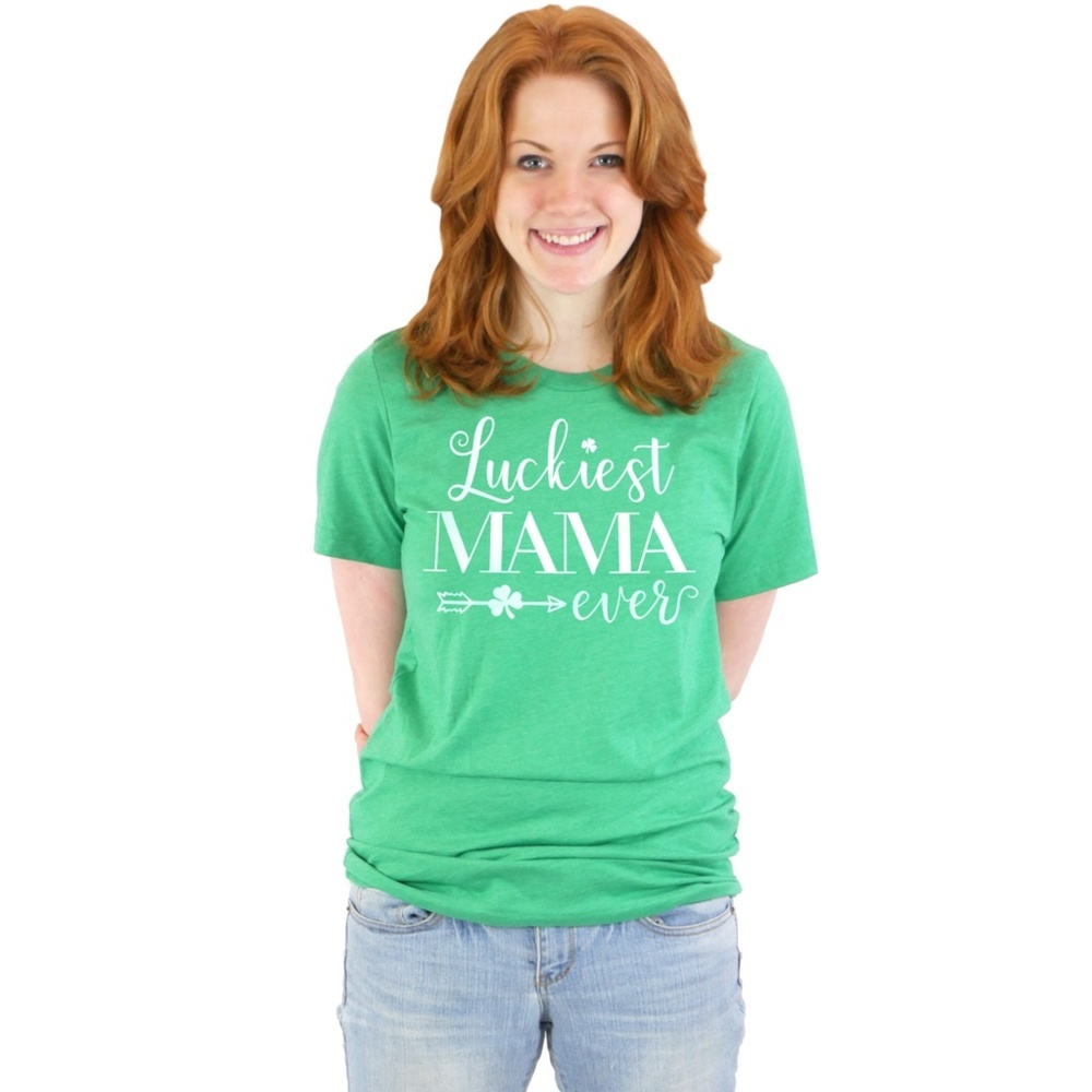 Luckiest Mama Ever Mother's Day Unisex T-Shirt